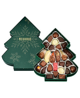 Neuhaus Holiday Tree-Shaped Chocolate Gift Box, 27 Piece - Macy's | Macy's