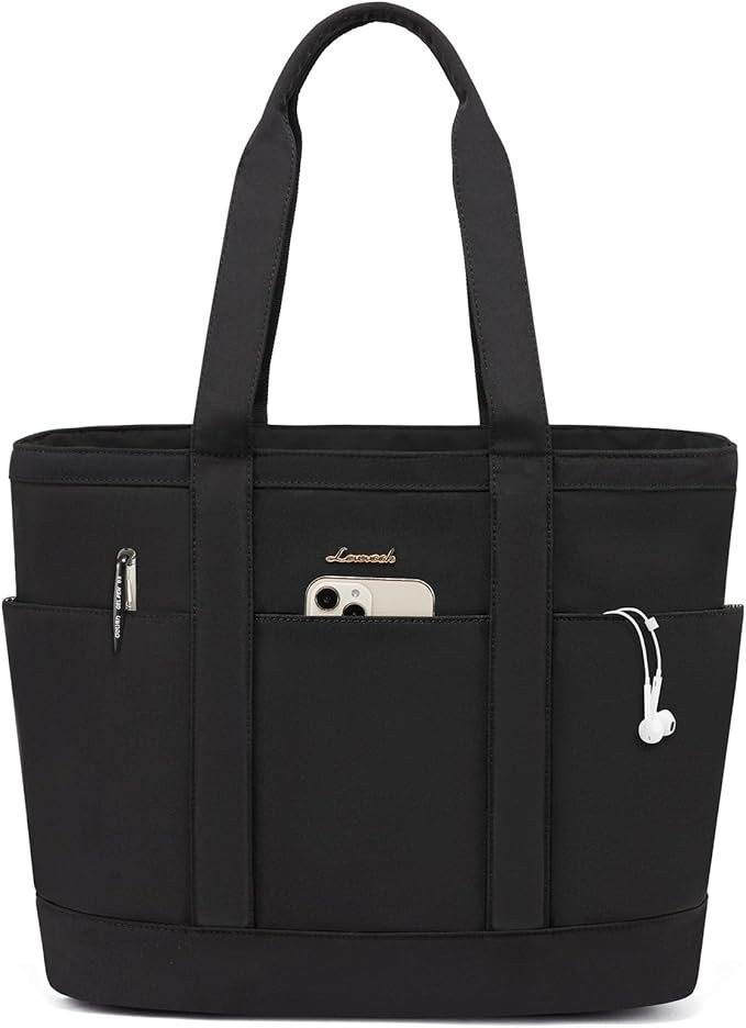 LOVEVOOK Tote Bag for Women - Lightweight Work Bag with 15.6 Inch Laptop Space | Amazon (US)