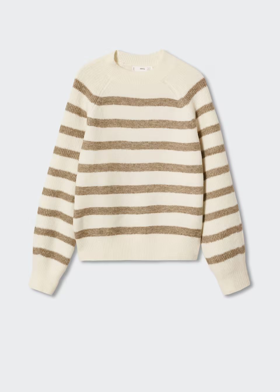 Striped Printed Sweater | MANGO (US)