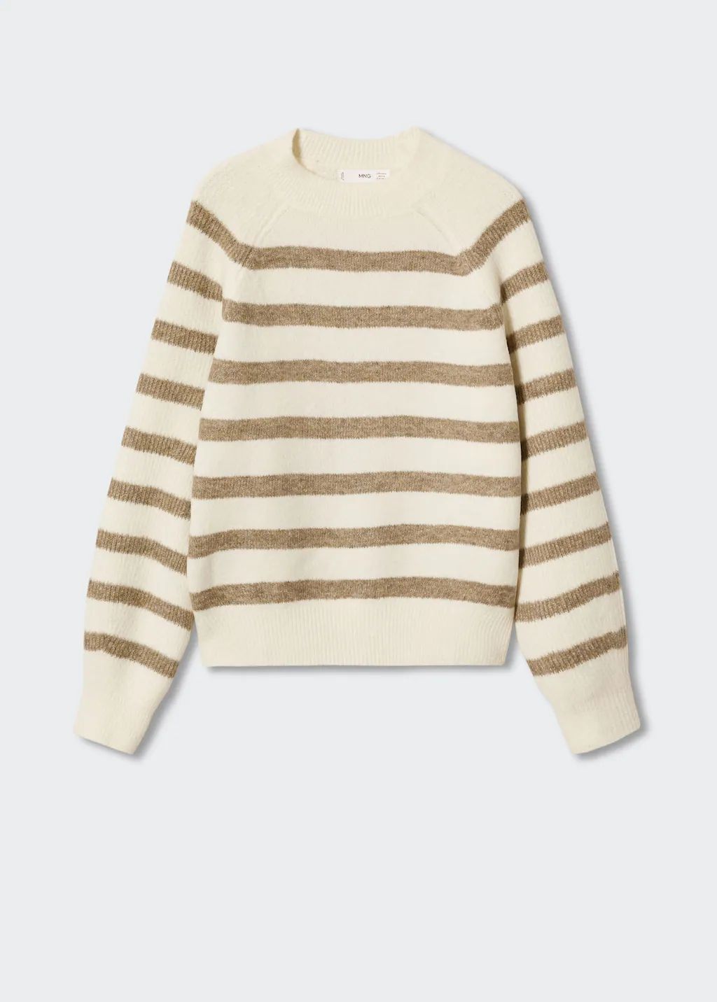 Striped Printed Sweater | MANGO (US)