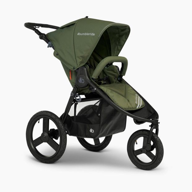Bumbleride Speed Jogging Stroller in Olive | 100% Recycled | Babylist