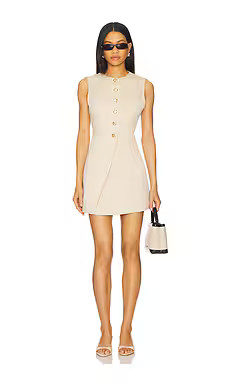 SNDYS Emilie Dress in Cream from Revolve.com | Revolve Clothing (Global)