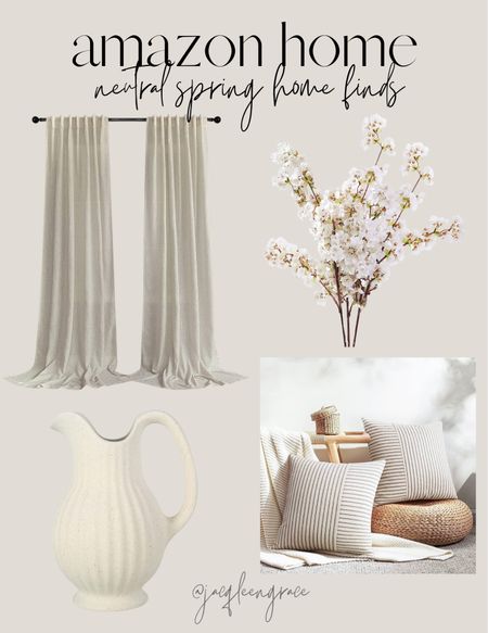 Neural spring home finds from amazon! Budget friendly finds. Coastal California. California Casual. French Country Modern, Boho Glam, Parisian Chic, Amazon Decor, Amazon Home, Modern Home Favorites, Anthropologie Glam Chic.

#LTKFind #LTKhome #LTKstyletip