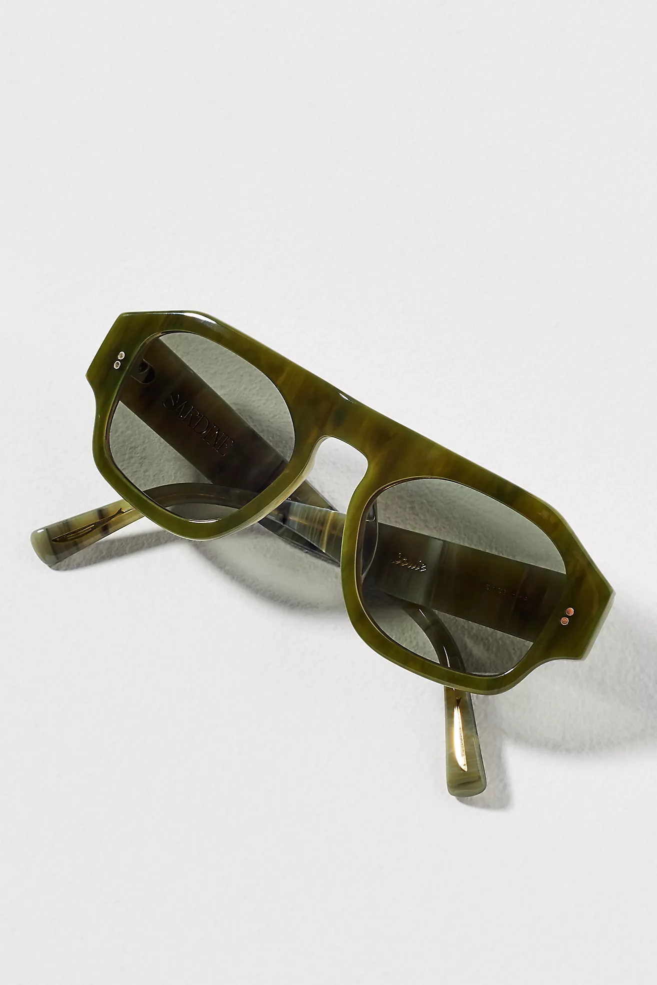Sardine Louie Aviator Sunglasses | Anthropologie (US)