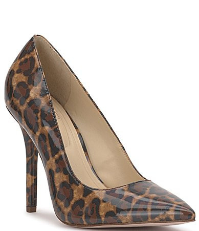Jessica Simpson Levila Leopard Print Stiletto Pumps - 9 | Dillard's
