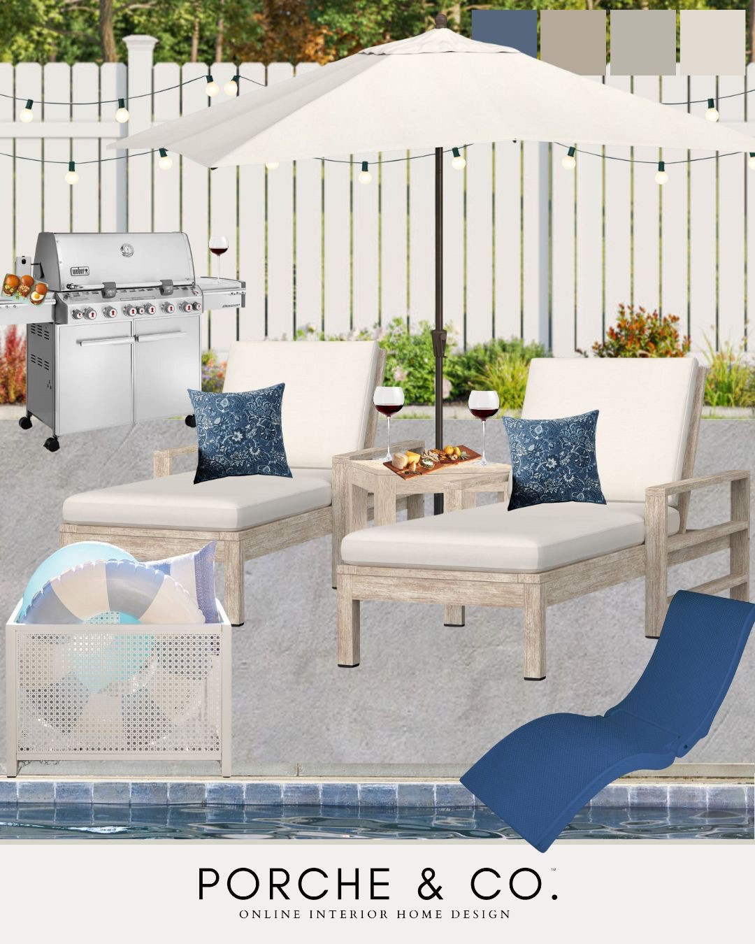 Curated collection, outdoor living, poolside, outdoor entertaining 
#visionboard #moodboard #porcheandco

#LTKSeasonal #LTKHome #LTKStyleTip