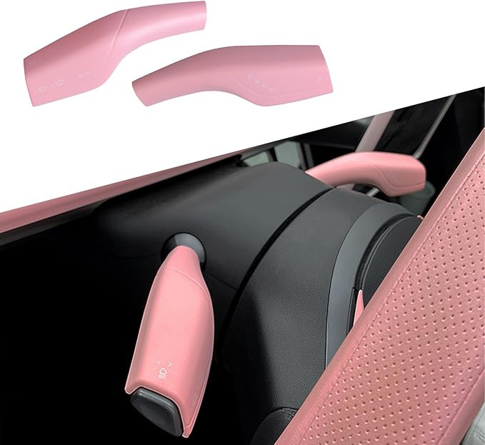 XTnueort for Tesla Model 3/Y Steering Lever Gear Shift Cover, for Tesla Model Y/3 Interior Decora... | Amazon (US)