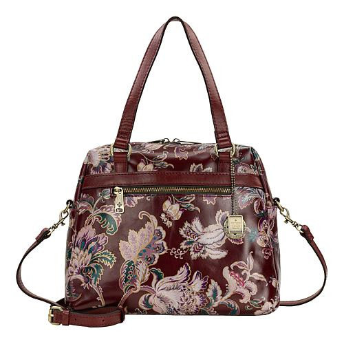 Patricia Nash Rosora Leather Satchel - Pattern/Print | HSN