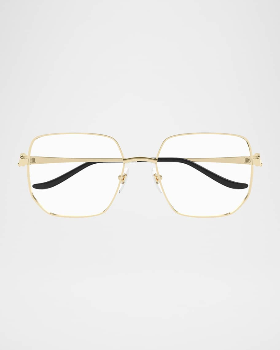 Rectangle Metal Optical Glasses | Neiman Marcus
