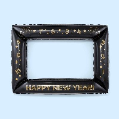 'Happy New Year' Inflatable Photo Frame Prop - Spritz™ | Target