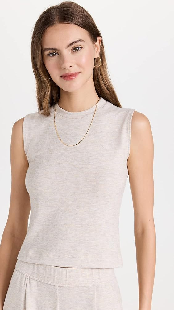 Leset Women's Lauren Sleeveless Crewneck | Amazon (US)