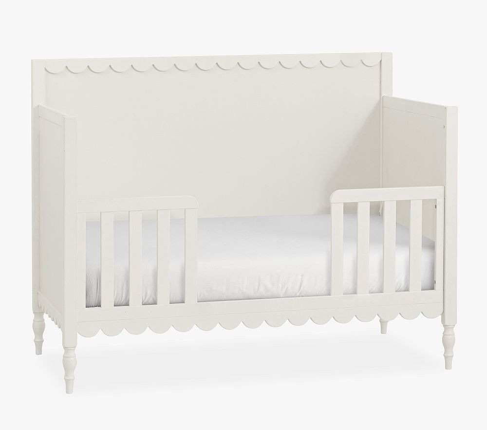 Penny 4-in-1 Toddler Bed Conversion Kit Only, French White, UPS Delivery | Pottery Barn Kids