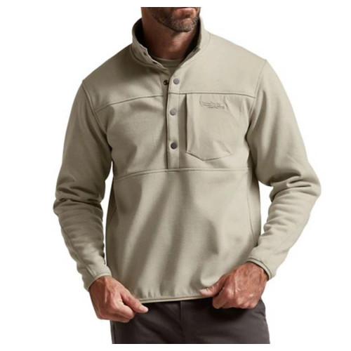 Men's Sitka Front Range Snap Fleece 1/4 Snap Pullover | Scheels