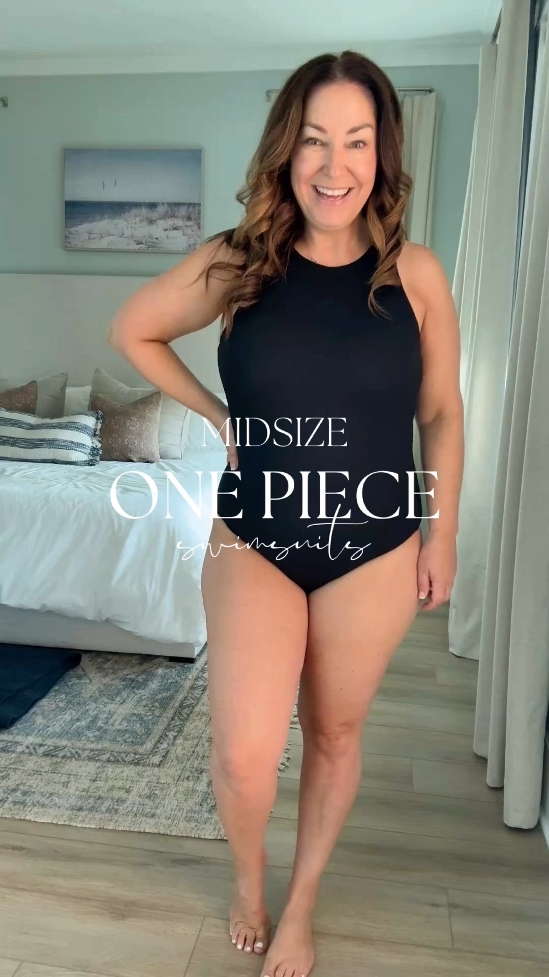 Loving these new @spanx swim styles! They have double layers to shape without digging into the legs. The perfect amount of rear coverage and removable pads. New customers use code RYANNEXSPANX for 15% off and free shipping. Wearing XL, size up if in-between 

#LTKSwim #LTKSeasonal #LTKMidsize