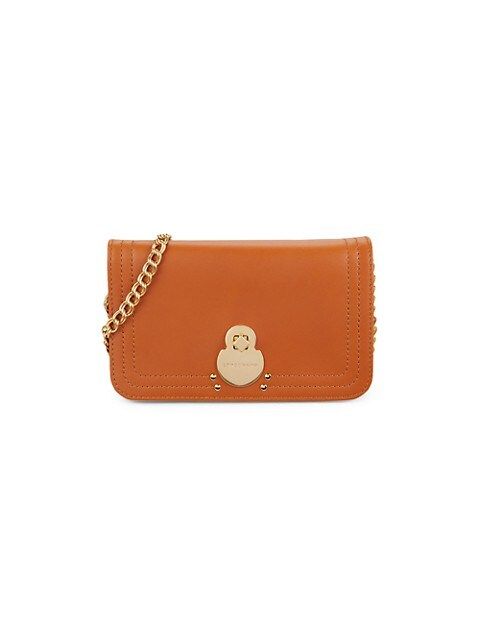 Longchamp Leather Chain Wallet on SALE | Saks OFF 5TH | Saks Fifth Avenue OFF 5TH (Pmt risk)