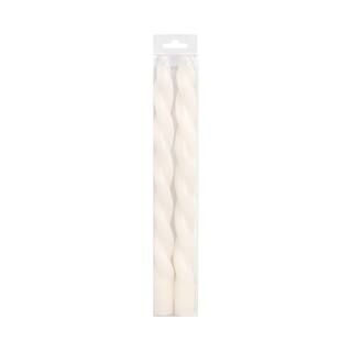 Basic Elements™ 10" Twisted Taper Candles by Ashland®, 2ct. | Michaels | Michaels Stores