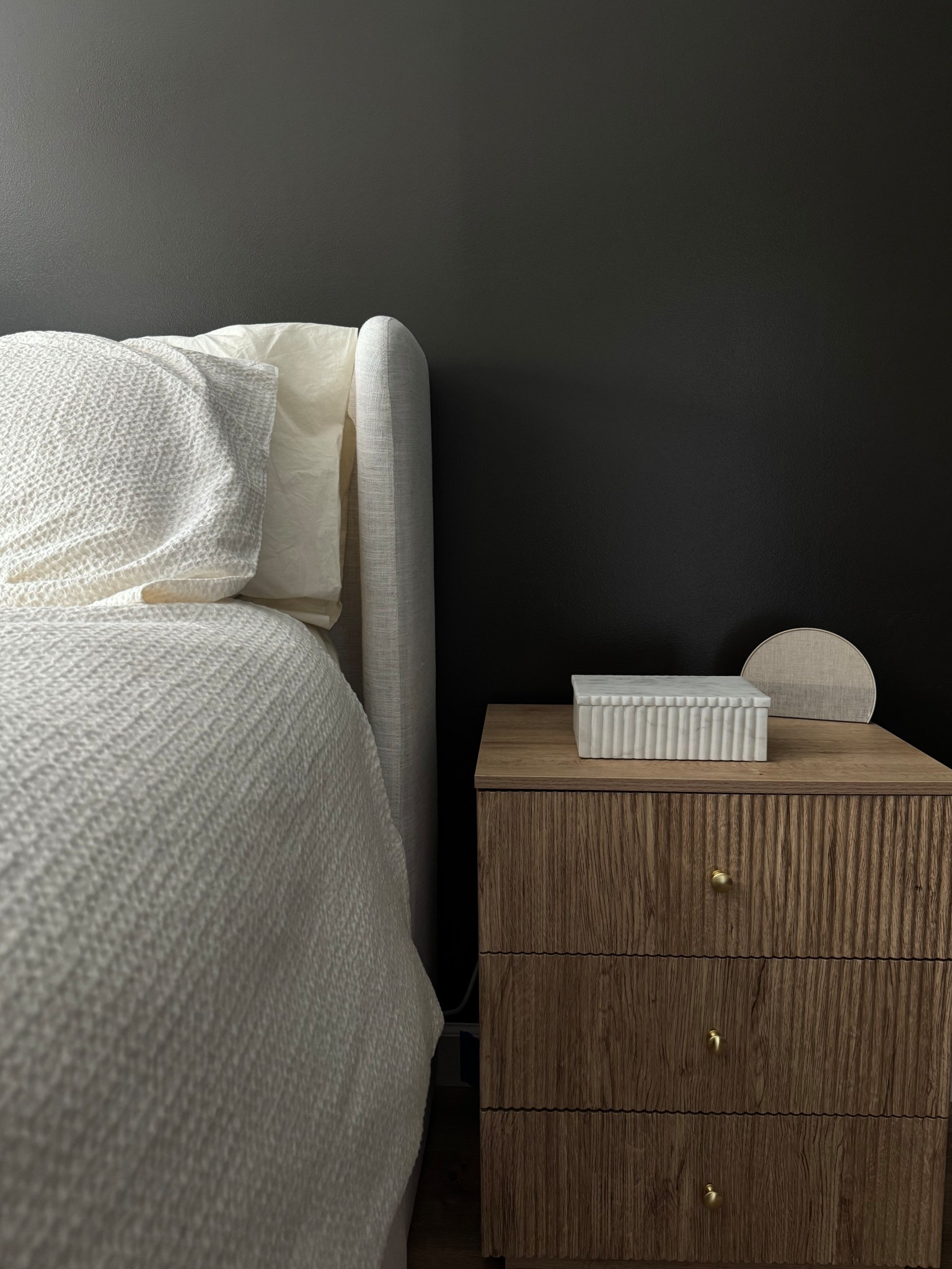 Getting my bedroom to sanctuary level 🤎 It makes it very hard to leave my bed in the mornings 

#LTKHome