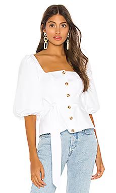 LPA Tosca Top in White from Revolve.com | Revolve Clothing (Global)