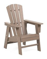 Kids 19.5x31 All Weather Ergonomical Adirondack Chair | TJ Maxx