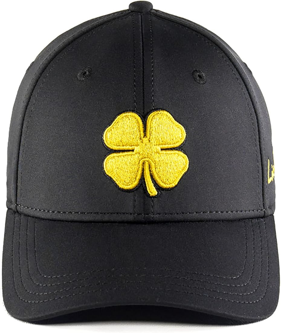 Black Clover Live Lucky Premium Clover 43 Flex Fit Men's Moisure Wicking Low Profile Hat | Amazon (US)