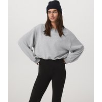 Vuori Sedona Bubble Crew Neck T-Shirt | Light Heather Grey | XS, Size Extra Small | Vuori Clothing (US & Canada)