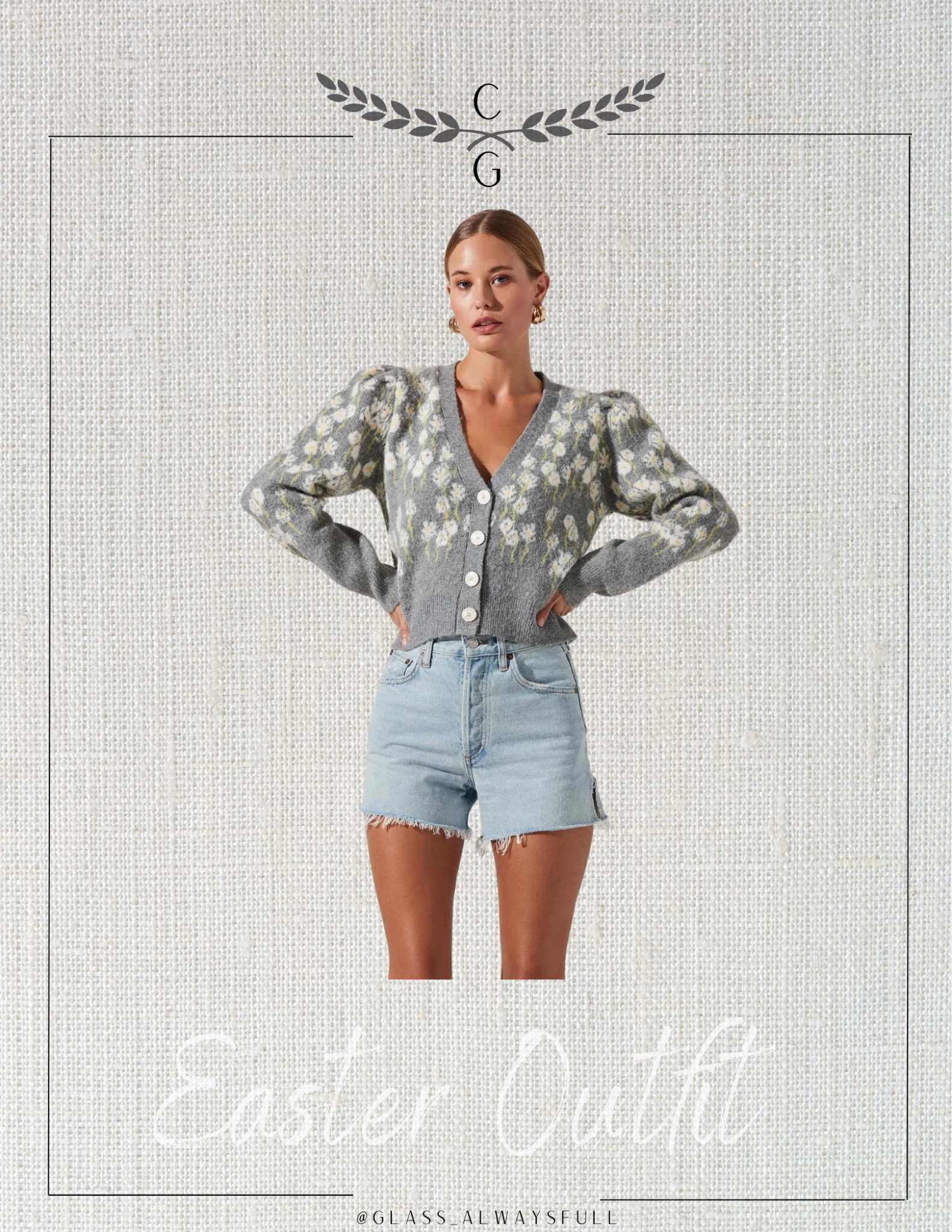 Easter outfit, spring outfit, spring sweater, Easter. Callie Glass. 

#LTKtravel #LTKFind #LTKSeasonal