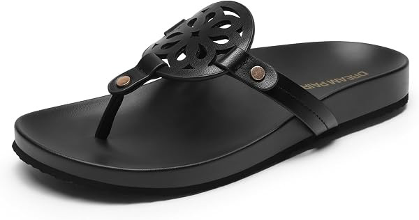 DREAM PAIRS Platform Flip Flops for Women Arch Support Soft Cushion Comfortable Dressy Thong Sand... | Amazon (US)