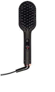 amika Mini Polished Perfection Straightening Brush in Hot Pink from Revolve.com | Revolve Clothing (Global)