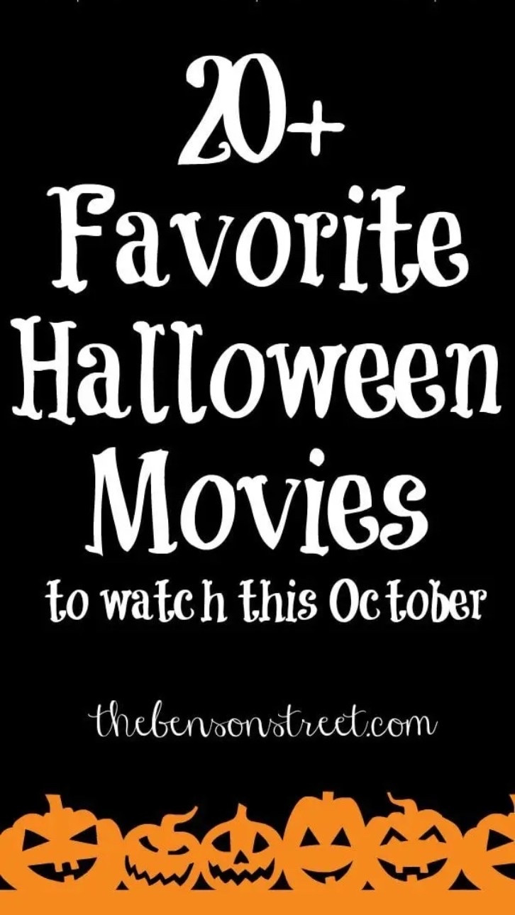 Plan a Halloween Movie Night!!!

What is your favorite Halloween movie?

More movie ideas: https://www.thebensonstreet.com/20-favorite-halloween-movies/

#LTKHalloween #LTKFamily #LTKSeasonal