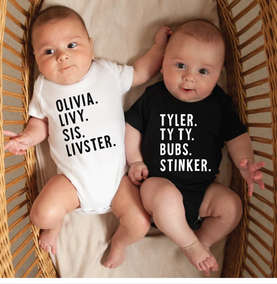 Personalized Nickname Graphic Bodysuit | White | Caden Lane
