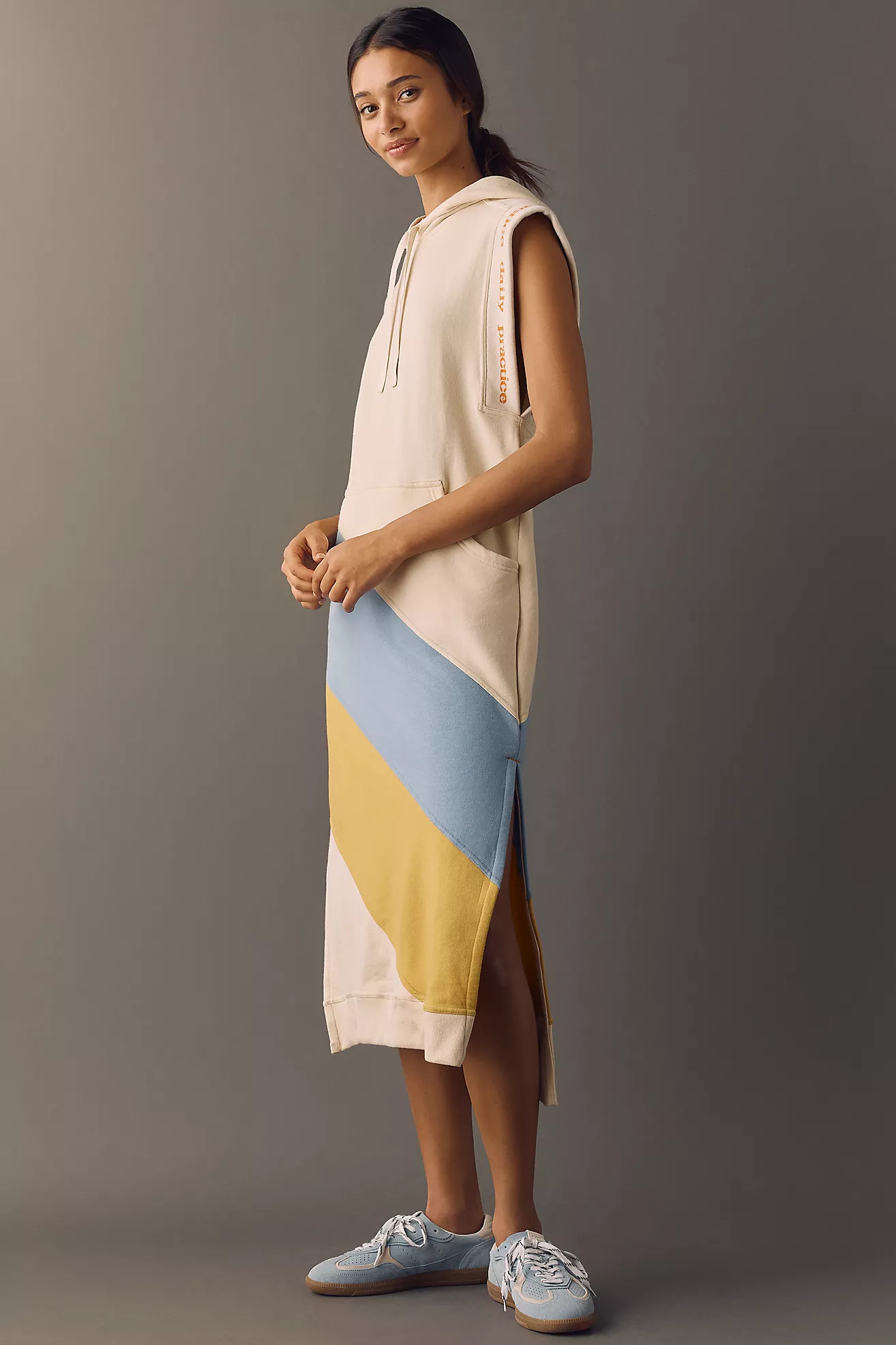Daily Practice Skipper Hoodie Midi Dress | Anthropologie (US)