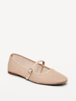 Mesh Mary Jane Ballet Flat | Old Navy (US)