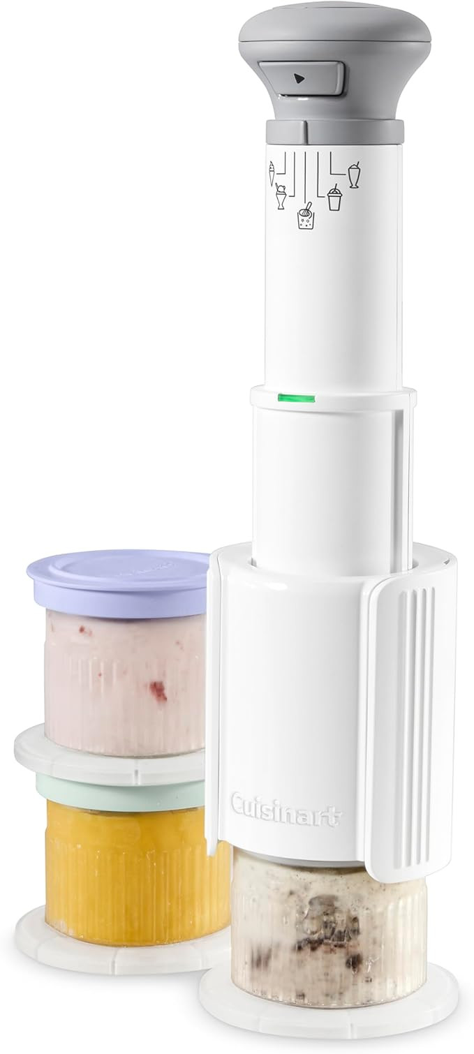 Cuisinart FastFreeze 5-in-1 Ice Cream, Sorbet, Milkshakes, Slushies and Mix-In Frozen Dessert Mak... | Amazon (US)