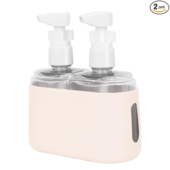 Songaa Travel Bottles Leak Proof, 2 in 1 Travel Containers for Toiletries, Refillable Plastic Bot... | Amazon (US)
