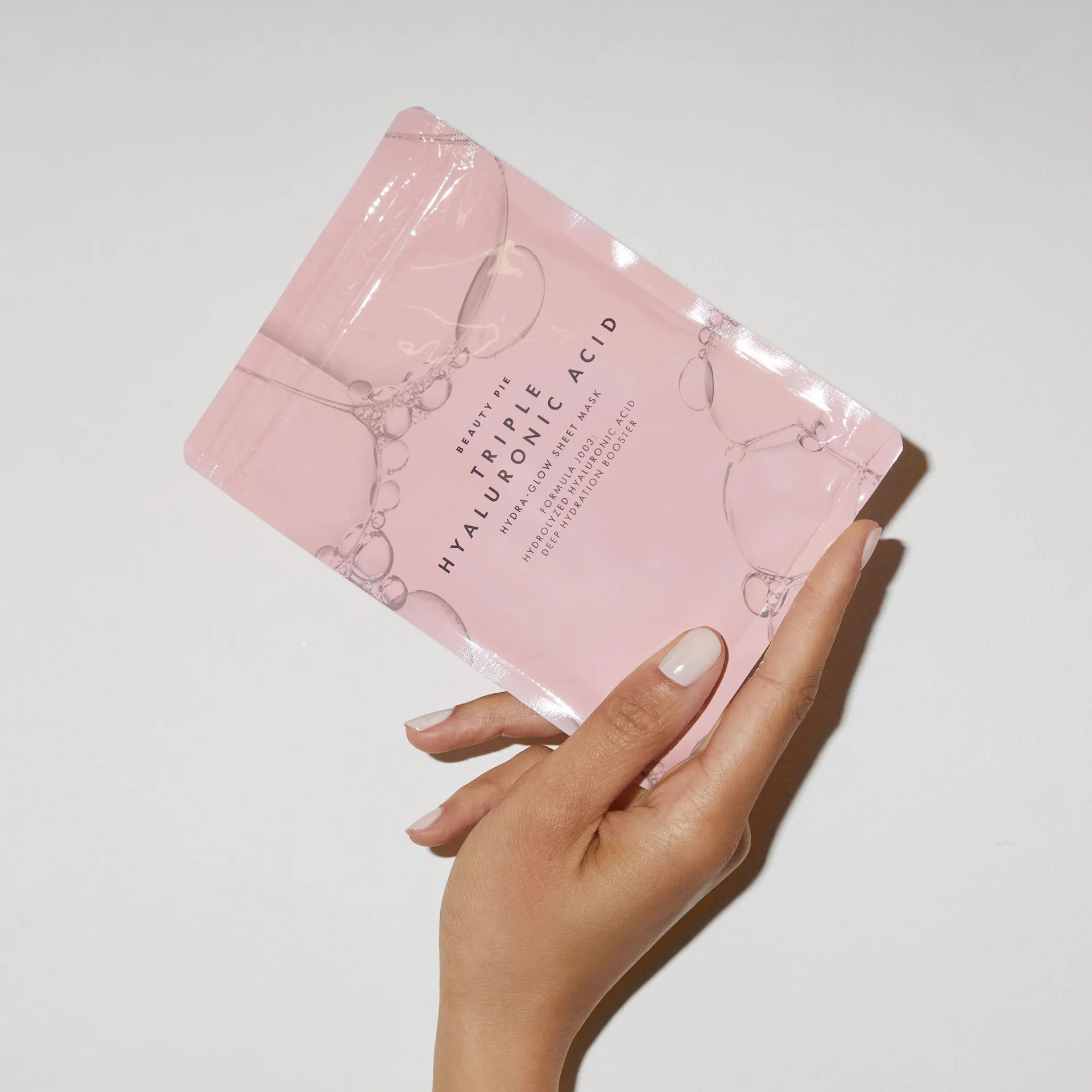 Triple Hyaluronic Acid
 Hydra-glow Sheet Mask x5 | Beauty Pie (UK)