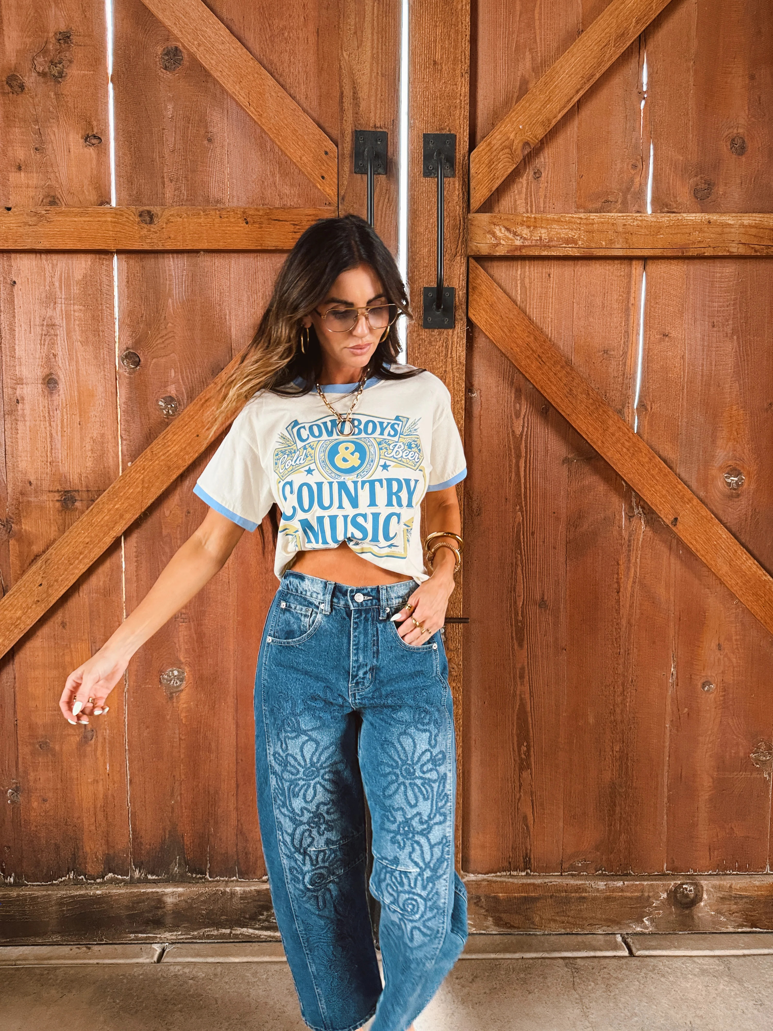 Country Nights Music Tee | Copper and Cloth