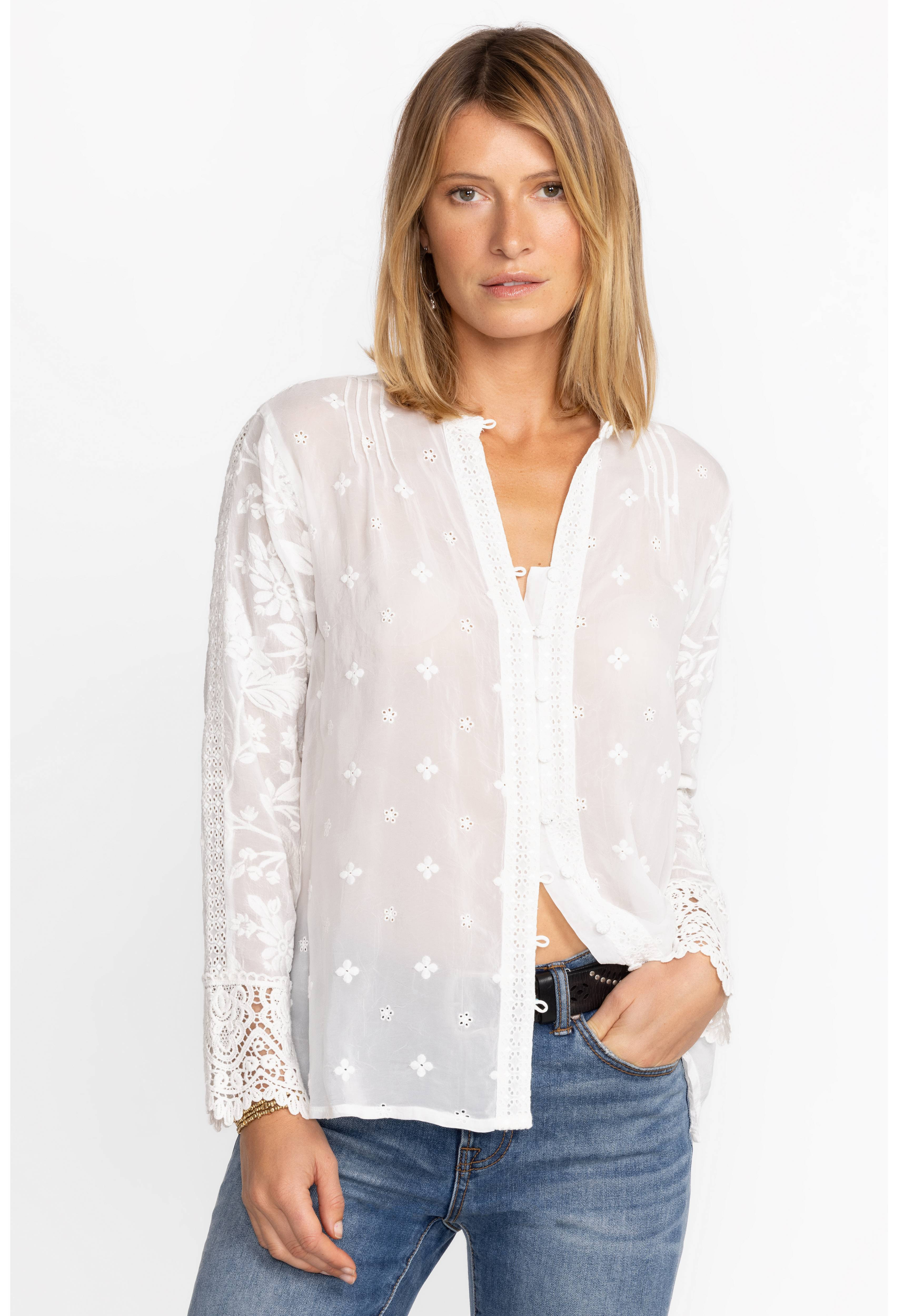 WINTER BUNNY BLOUSE | Johnny Was | Johnny Was