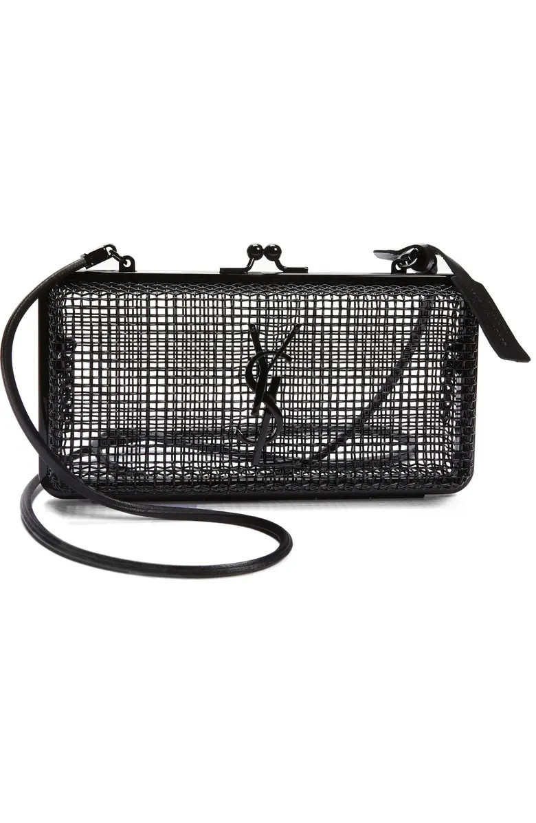 Saint Laurent Cage Clutch | Nordstrom | Nordstrom