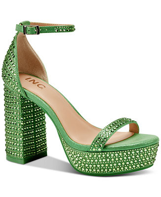 INC International Concepts Women's Shea Platform Dress Sandals, Created for Macy's & Reviews - Sa... | Macys (US)