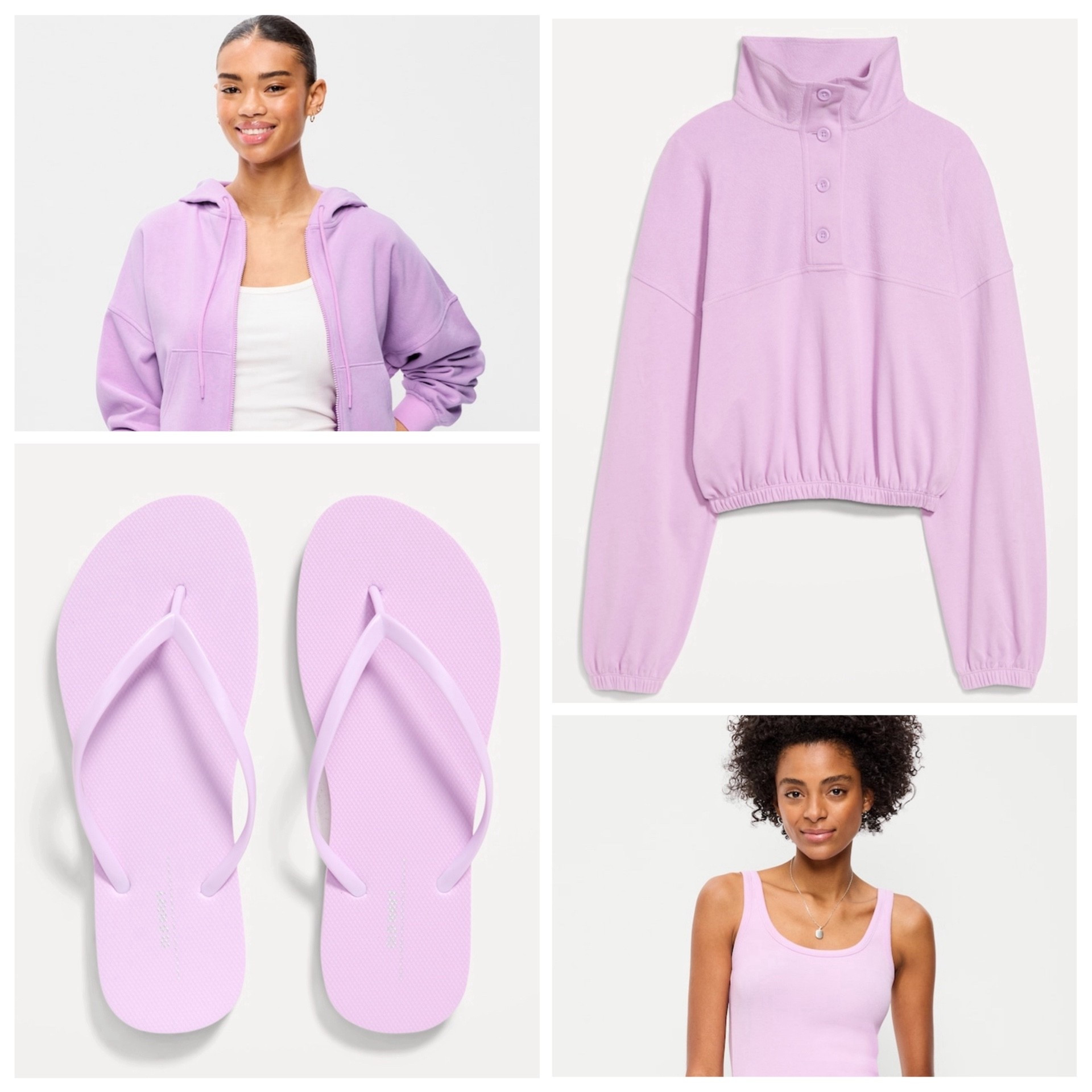 Old Navy’s Wild Aster works best for Light 🌷 and Light & Cool  ☀️.

#LTKfitnessgoals #LTKActive #LTKSaleAlert