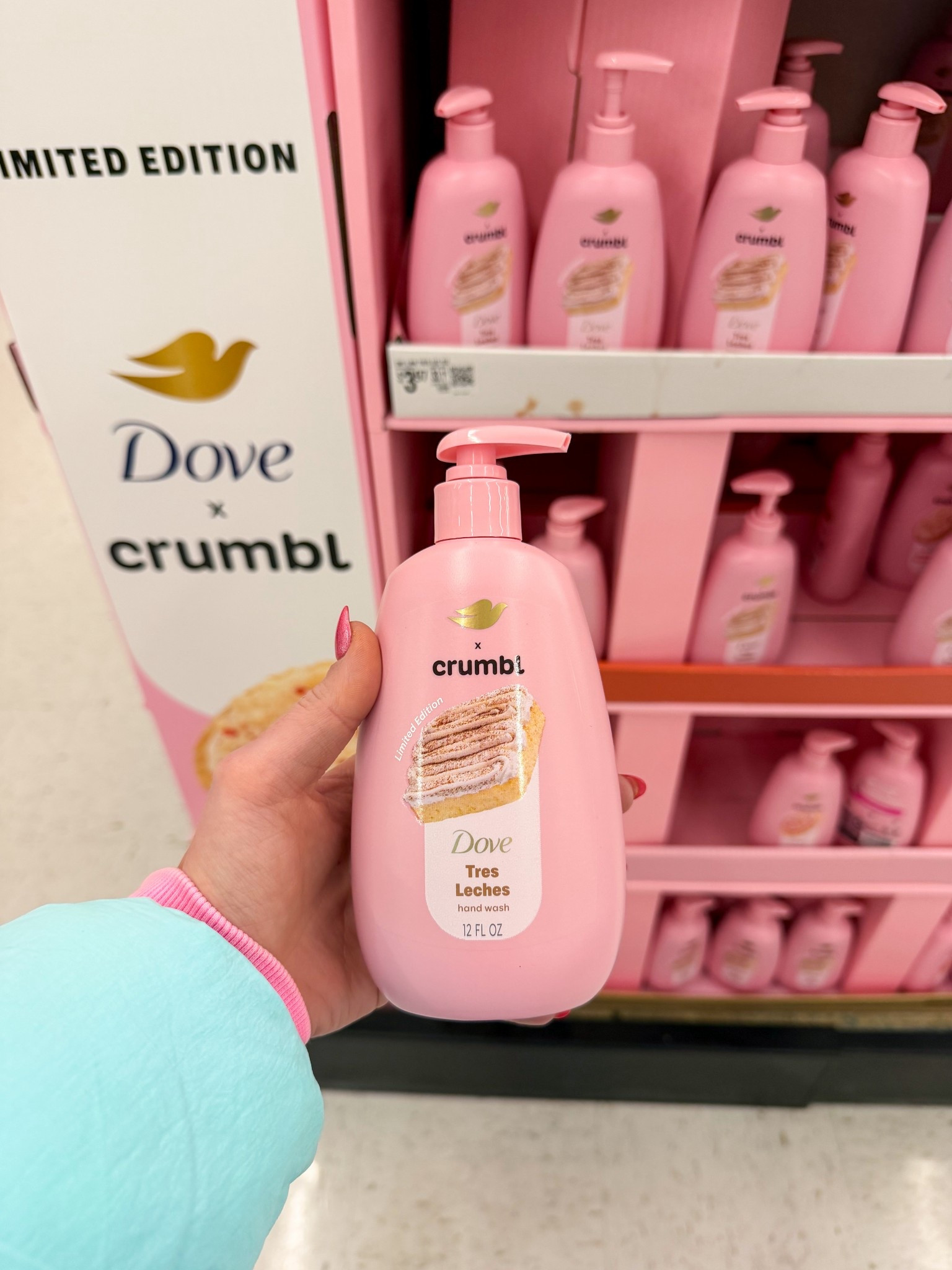 Oh my gosh guys, I was at Walmart and saw that Crumbl Cookie is doing a collab with Dove and I obviously had to grab everything. They have hand soap, body wash, deodorant, and an amazing body scrub. If it smells like a delicious bakery, I’m in  🤩 You need to check this out. 🍪🤍

#LTKValentine #LTKselfcare #LTKBeauty