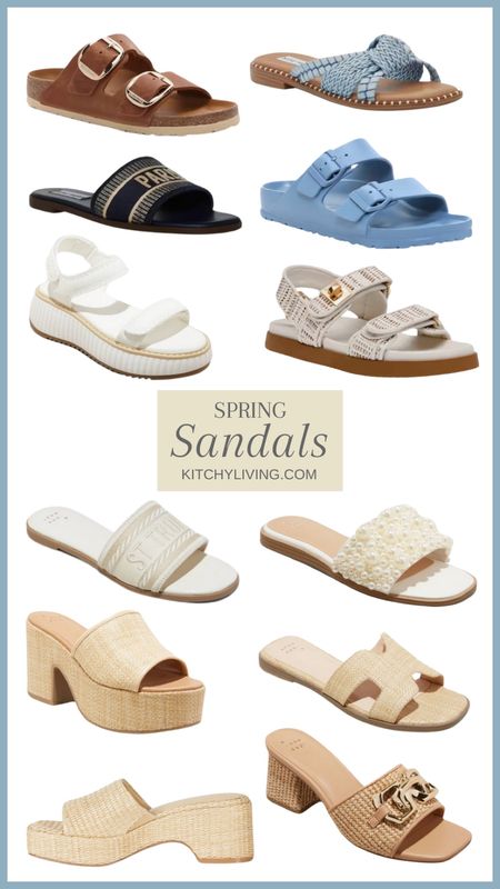 Spring Sandals have arrived! Love this line up from DSW, Target, Amazon, & Steve Madden #womensfashion #springsandals #womenshoes #womensandals 

#LTKSpringSale #LTKfindsunder100 #LTKSeasonal