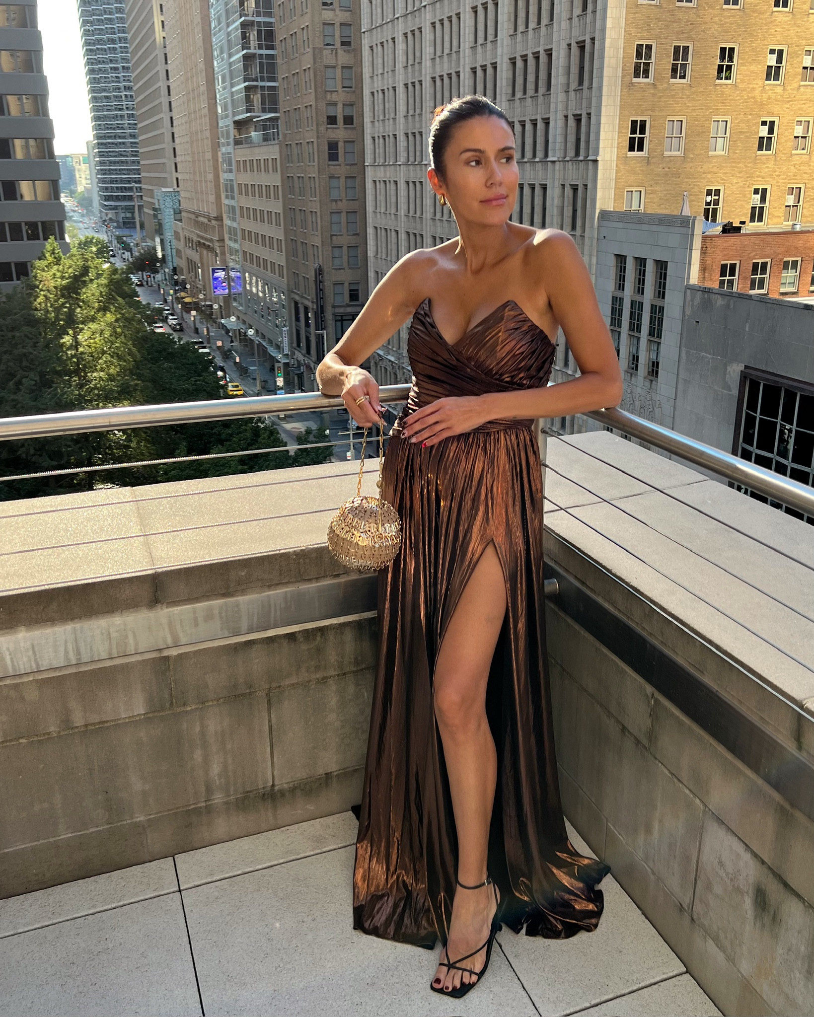 Formal event look ✨ wedding guest dress - wearing size small 

Wedding guest, event dress, holiday party dress, black tie event dress, long dress, holiday dress, party dress, formal event dress, ltk con, Christine Andrew 

#LTKWedding #LTKParties #LTKCon