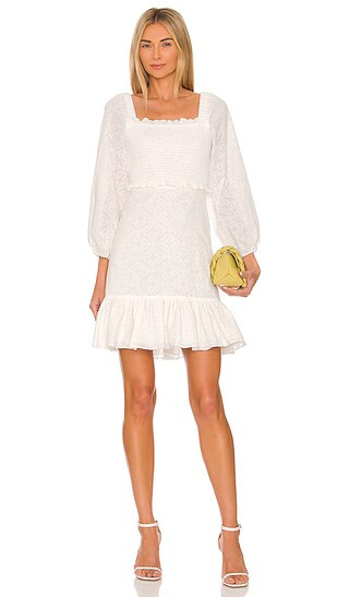 Denise Dress in Off White | Revolve Clothing (Global)
