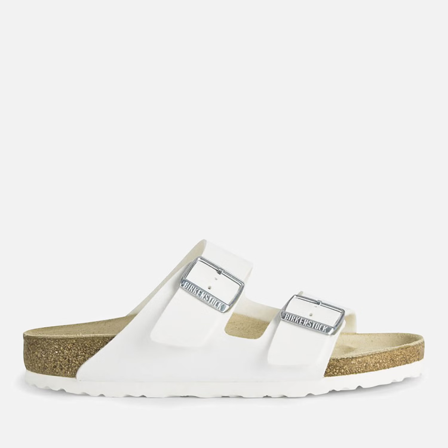 Birkenstock Women's Arizona Slim Fit Double Strap Sandals - White | The Hut (UK)