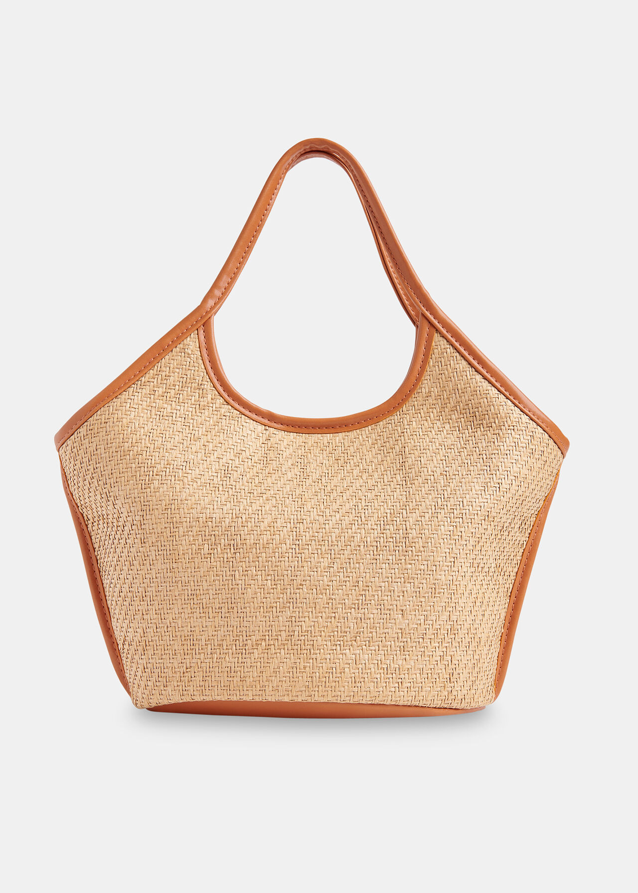 Neutral Toia Mini Straw Tote | WHISTLES | Whistles UK | | Whistles