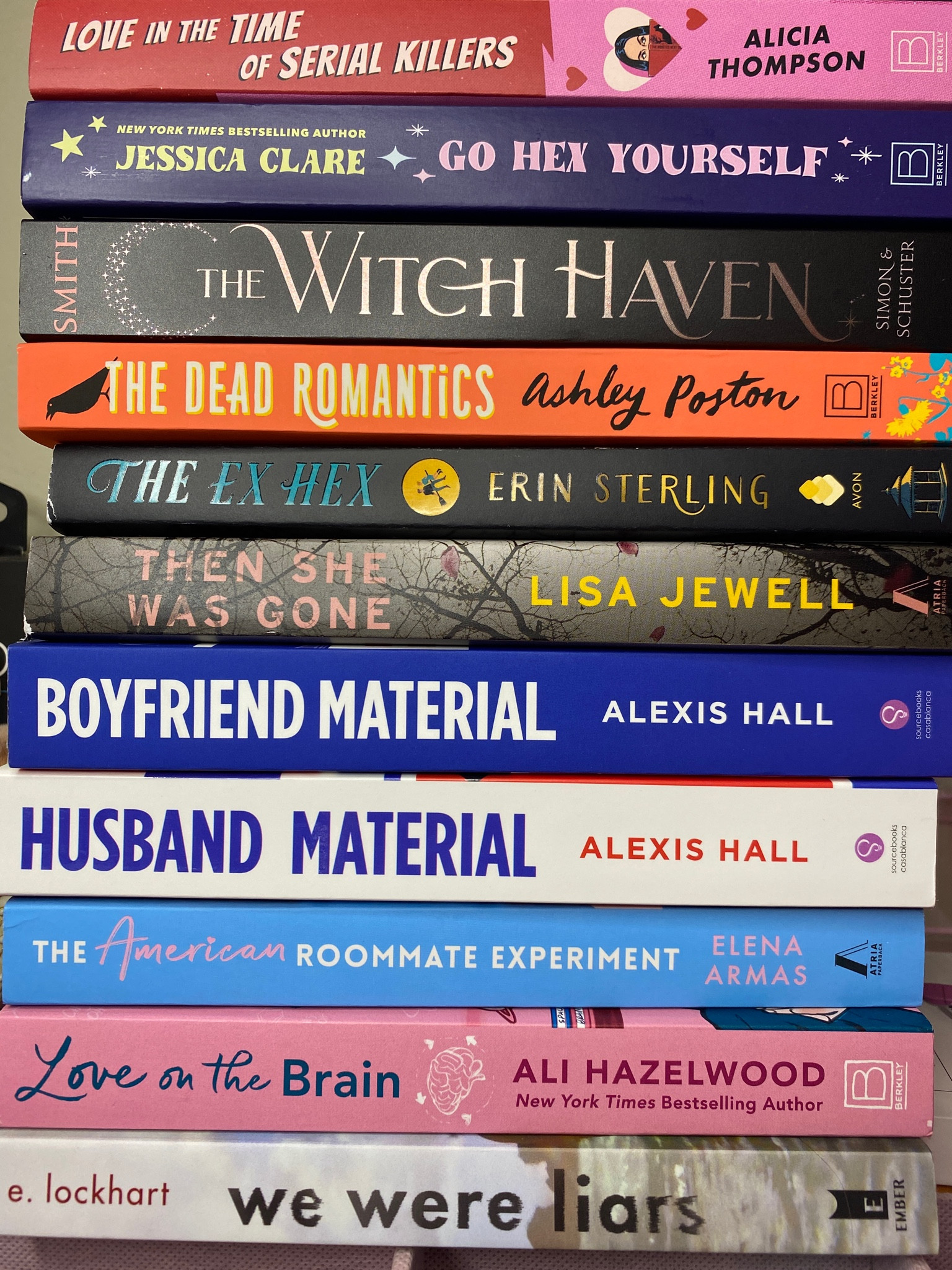 Latest book haul  