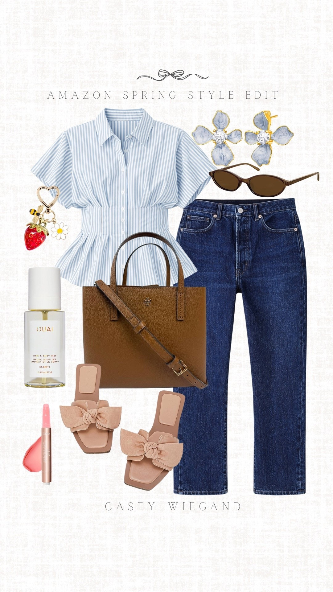 Spring style essentials for your wardrobe! From chic sandals to a stylish striped shirt, these picks will keep you looking fresh. #SpringEdit

#LTKootd #LTKgrwm #LTKdayinmylife