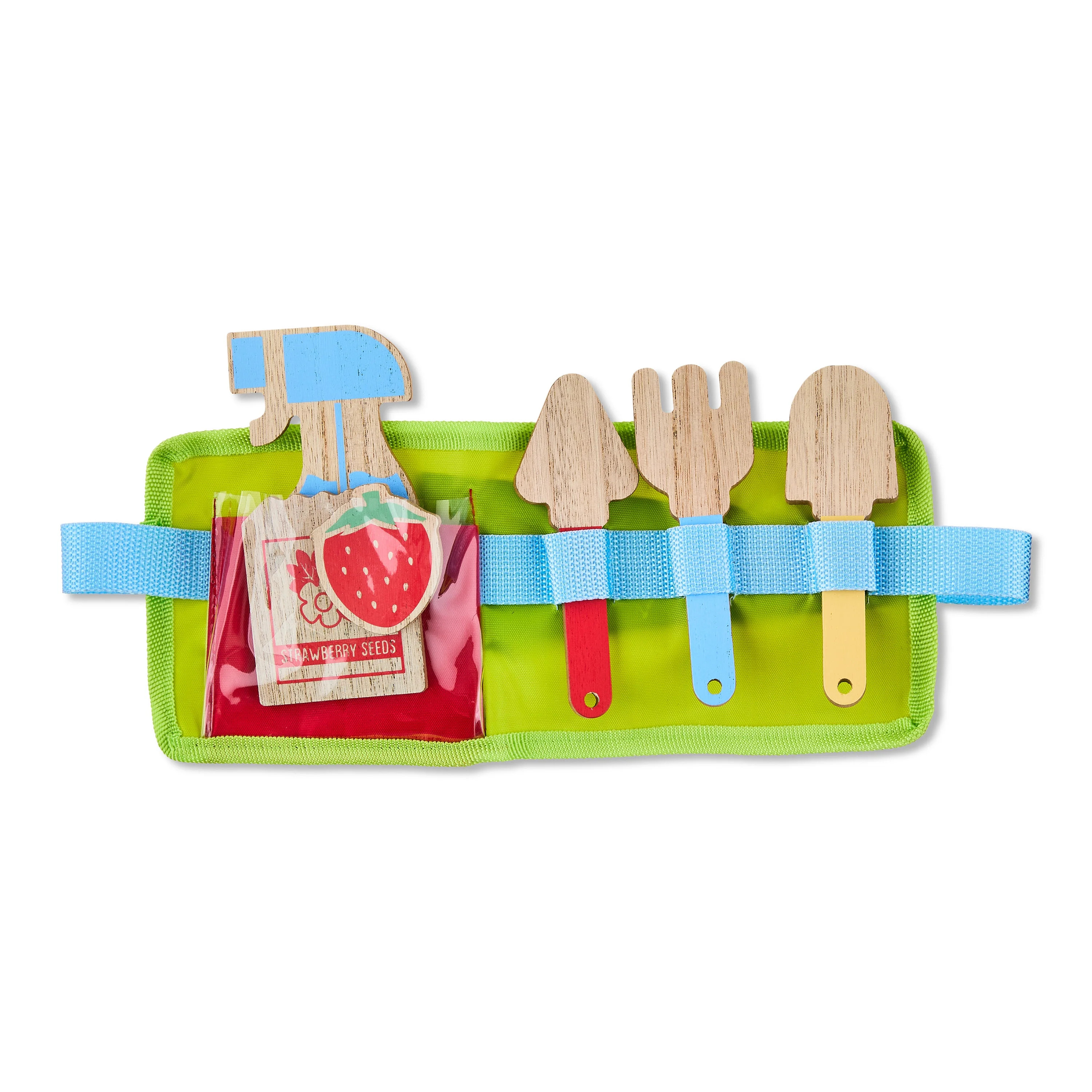 Play Garden Tool Belt, Blue and Green, 6 Pieces, Easter by Way To Celebrate | Walmart (US)