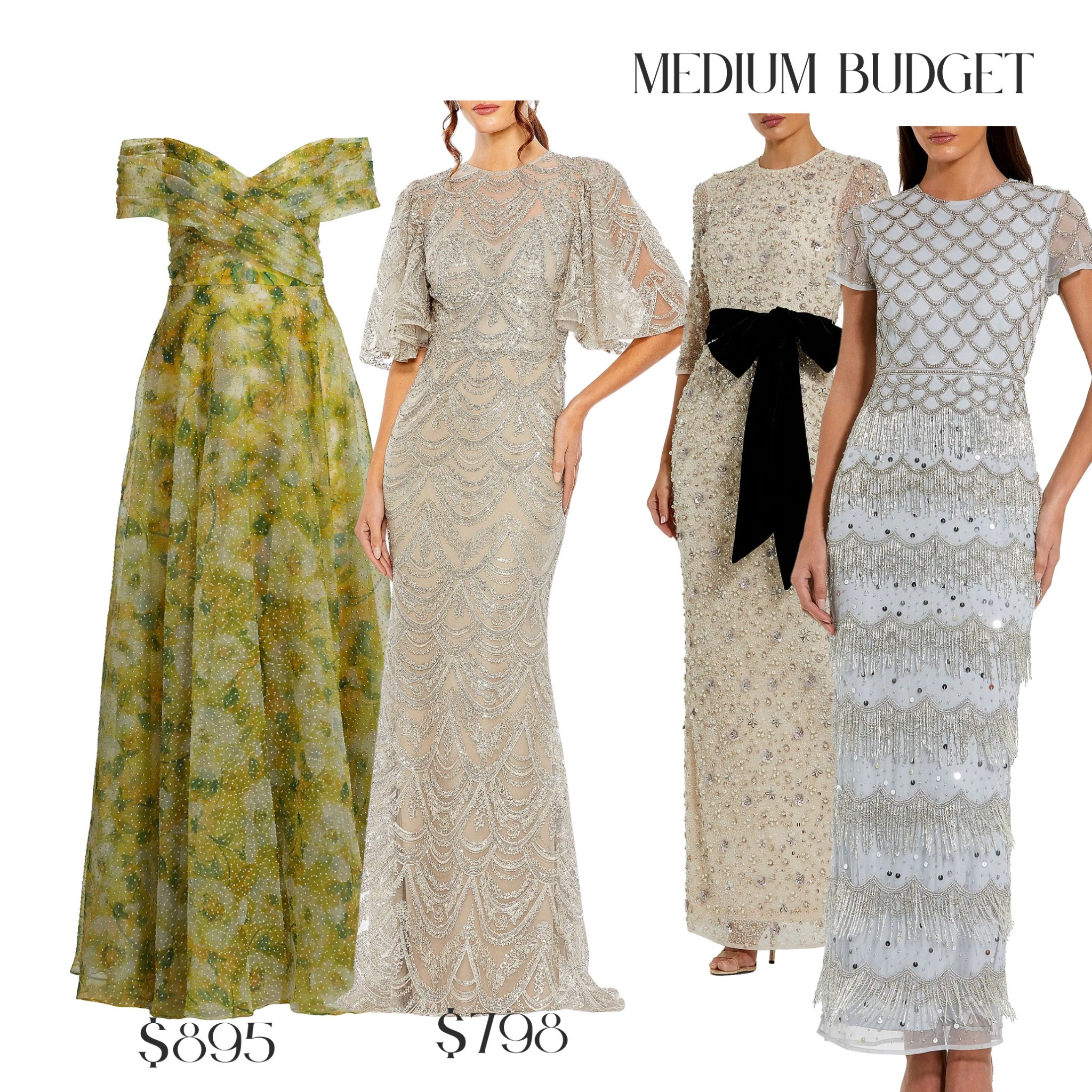 Mother of the Bride dresses for a more medium range budget. 

#LTKWedding #LTKOver40 #LTKSeasonal